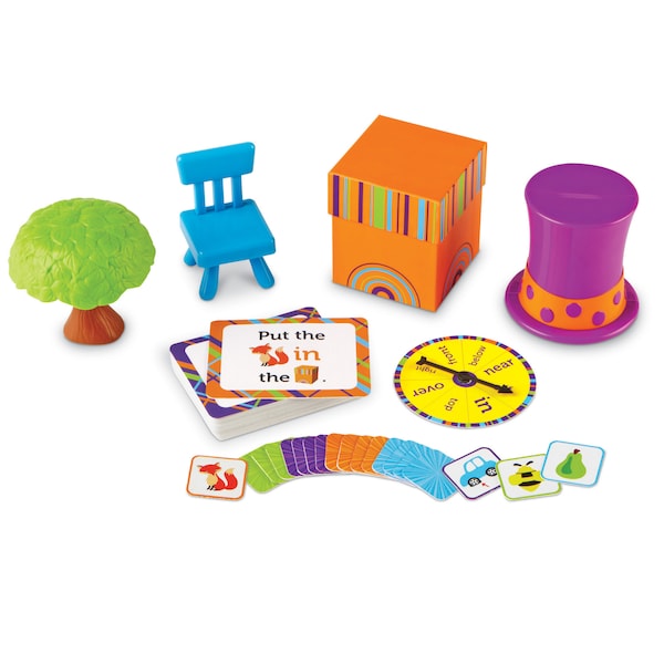 Learning Resources Fox In The Box- Position Word Activity Set 3201 - main